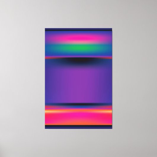 Rothko-1の引き伸ばしキャンバス印刷後 キャンバスプリント (正面)