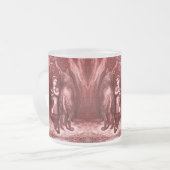 Rotkäppchen – Little Red Riding Hood – Glühwein フロストグラスマグカップ (正面左)