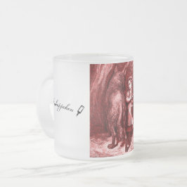 Rotkäppchen – Little Red Riding Hood – Glühwein フロストグラスマグカップ