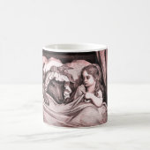 Rotkäppchen – Little Red Riding Hood – Grimm コーヒーマグカップ (中央)