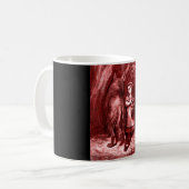 Rotkäppchen – Little Red Riding Hood – Grimm コーヒーマグカップ (正面左)