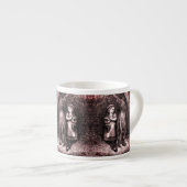 Rotkäppchen Little Red Riding Hood Grimm fairytale エスプレッソカップ (正面右)