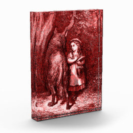 Rotkäppchen Little Red Riding Hood – Grimm Märchen フォトブロック