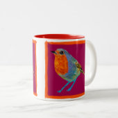Rotkehlchen Tasse ツートーンマグカップ (正面右)