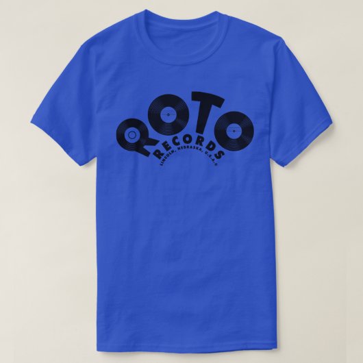 Rotoレコード Tシャツ (デザイン正面)