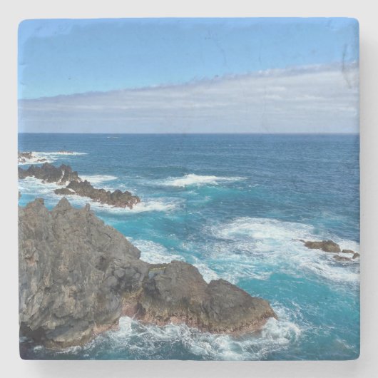 Rotsen in zee ストーンコースター (正面)