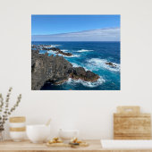 Rotsen in zee ポスター (キッチン)