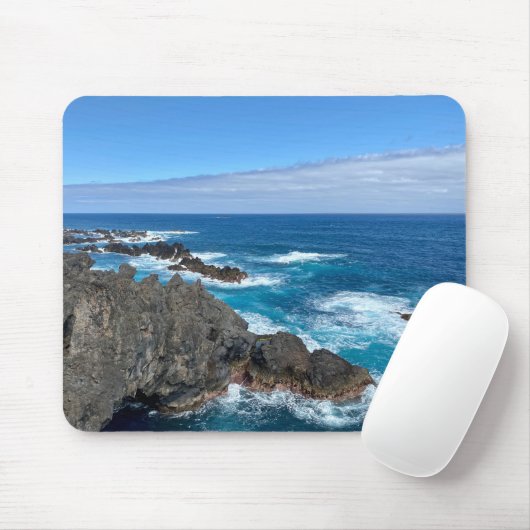 Rotsen in zee マウスパッド (マウス)