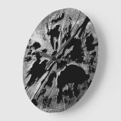Rotten Log Round Clock ラージ壁時計 (傾斜)