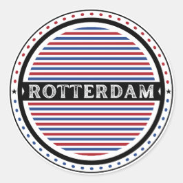 Rotterdam City Pride Emblem – Dutch Identity ラウンドシール