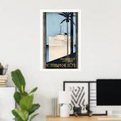 Rotterdamsche Lloyd  Ship Vintage Travel Poster ポスター (ホームオフィス)