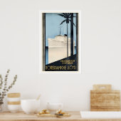 Rotterdamsche Lloyd  Ship Vintage Travel Poster ポスター (キッチン)