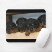 rottieの子犬 マウスパッド (マウス)