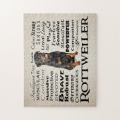 Rottieの特性のパズル ジグソーパズル (縦)