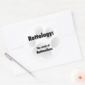 Rottology;ロットワイラーの勉強,ロットワイラー, Rott ラウンドシール (封筒)