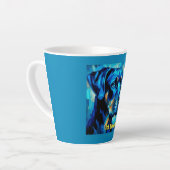 Rottweiler カフェラテマグ (左アングル)