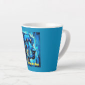 Rottweiler カフェラテマグ (右アングル)