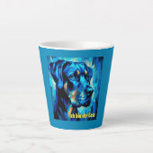 Rottweiler カフェラテマグ (正面)