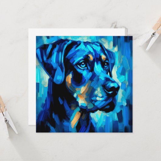 Rottweiler カード (正面/裏面インサイチュ)