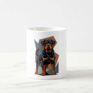 Rottweiler コーヒーマグカップ
