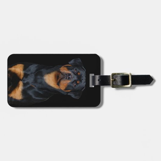Rottweiler   ラゲッジタグ (正面横)