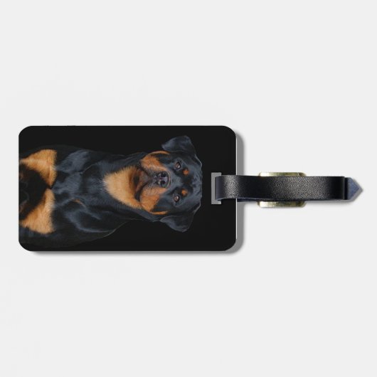 Rottweiler ラゲッジタグ (裏面横)