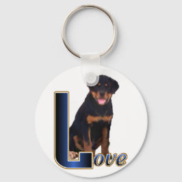 Rottweiler Art Gifts キーホルダー