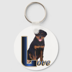 Rottweiler Art Gifts キーホルダー