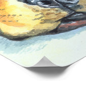 Rottweiler Art Print ポスター (角)