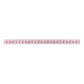 Rottweiler Birthday Satin Ribbon in Pink サテンリボン (正面)