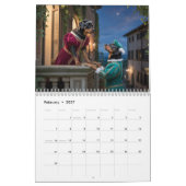 Rottweiler Calendar カレンダー (2月 2027)
