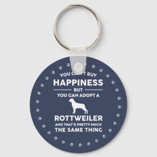 Rottweiler Dog Breed Happiness キーホルダー
