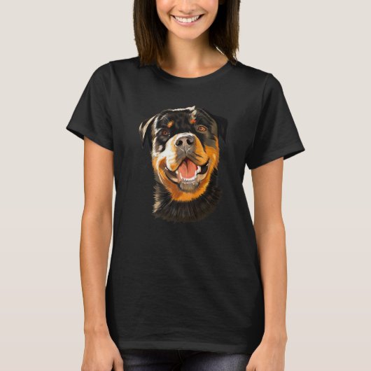 Rottweiler Dog Breed   Tシャツ (正面)