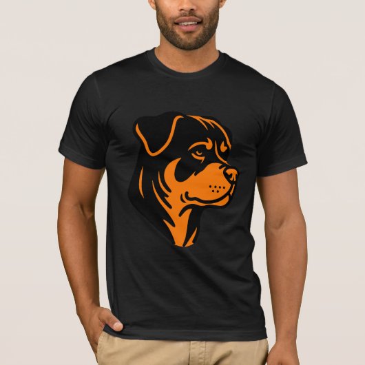 Rottweiler Dog Breed Tシャツ (正面)