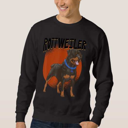Rottweiler - Dog Identification - Dogs Lover - Dog スウェットシャツ (正面)