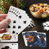 Rottweiler | Dog Pet Painting トランプ (インサイチュ)