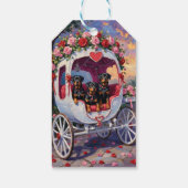 Rottweiler Dog Valentine's Day ギフトタグ (裏面)