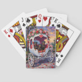 Rottweiler Dog Valentine's Day トランプ (裏面)