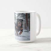 Rottweiler Elegant Coffee Mug コーヒーマグカップ (正面右)