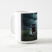 Rottweiler Elegant Coffee Mug コーヒーマグカップ (正面左)