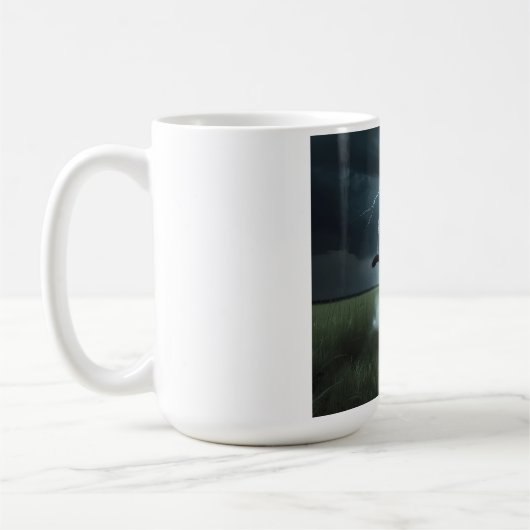 Rottweiler Elegant Coffee Mug コーヒーマグカップ (左)