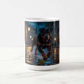 Rottweiler Elegant Coffee Mug コーヒーマグカップ (中央)