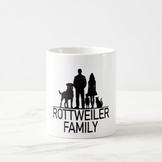 Rottweiler, Family コーヒーマグカップ