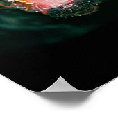 Rottweiler funny poster ポスター (角)