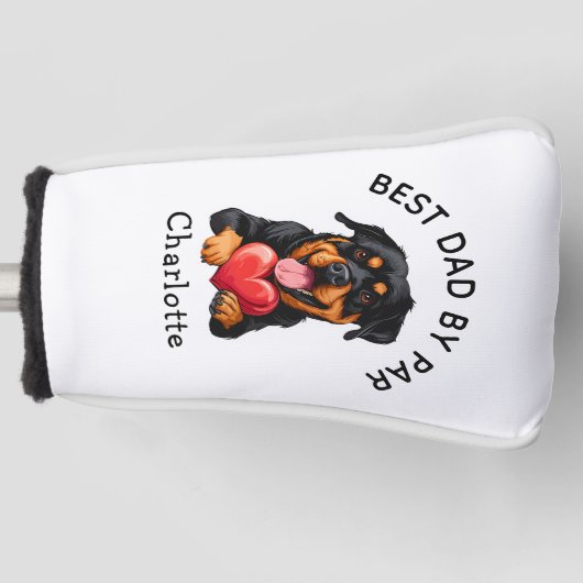 Rottweiler Gift  ゴルフヘッドカバー (正面)