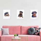 Rottweiler Home Decor, Rottweiler Wall Art (リビング)