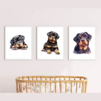 Rottweiler Home Decor, Rottweiler Wall Art