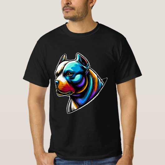 rottweiler Hund Tシャツ (正面)