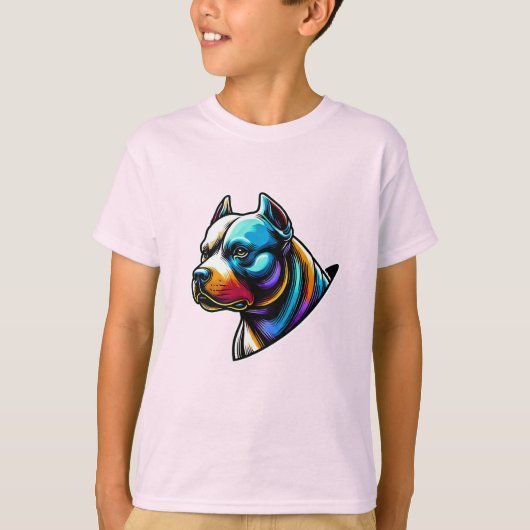 rottweiler kopf tシャツ (正面)