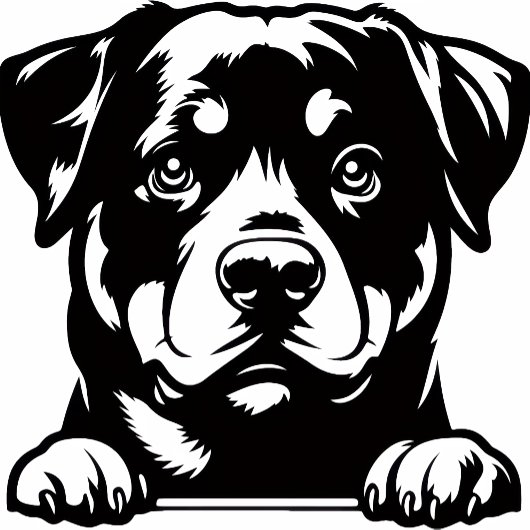 Rottweiler Lovers ゴルフタオル